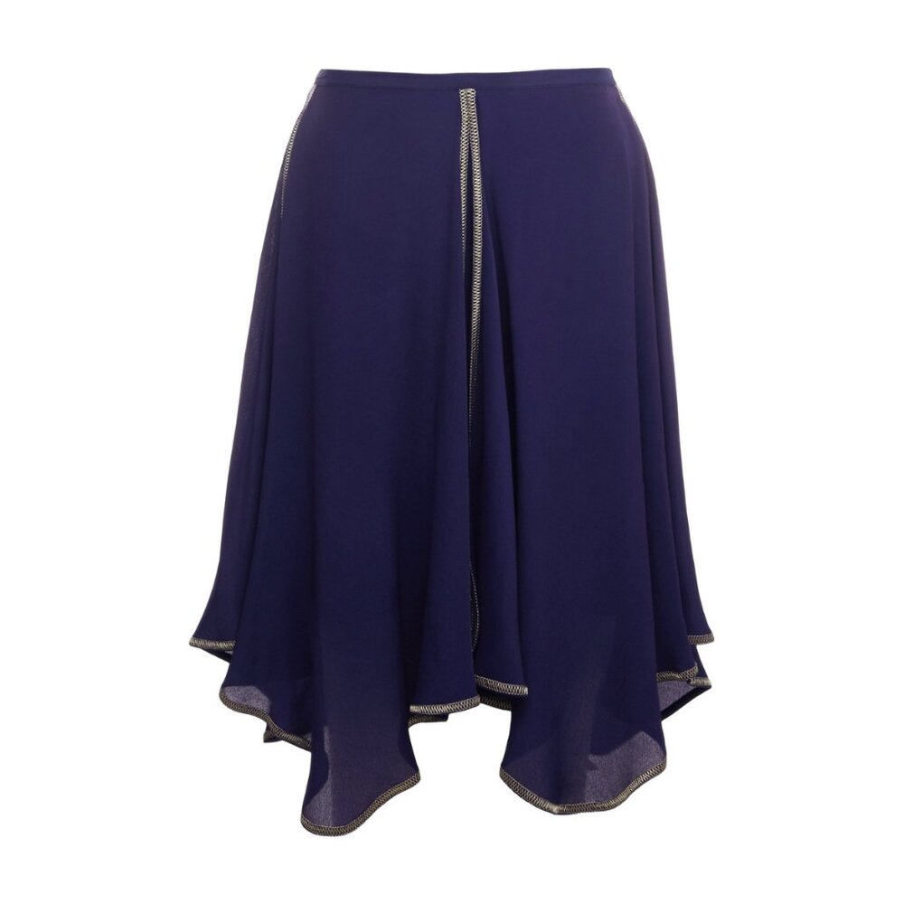 See by Chloe Dark blue flared mini skirt NWT Size FR 40